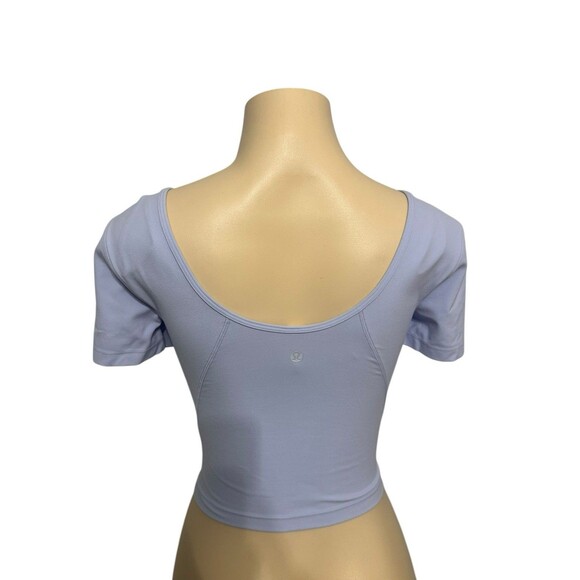 Lululemon Women's Align Short Sleeve T-Shirt Size 4 Black - Picture 10 of 11